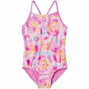 Speedo Girls’ Endurance Pink Tie-Dye One-Piece Swimsuit Sz X-Large (16)
